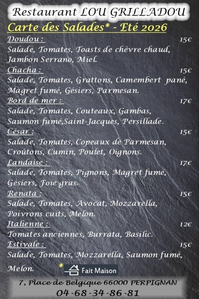 Événements - Lou Grilladou - Restaurant Perpignan - Bon restaurant Perpignan