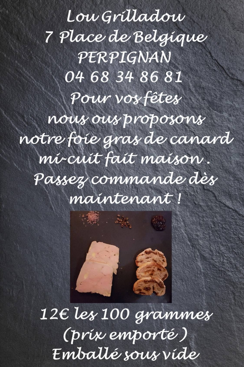 Événements - Lou Grilladou - Restaurant Perpignan - restaurant a faire PERPIGNAN