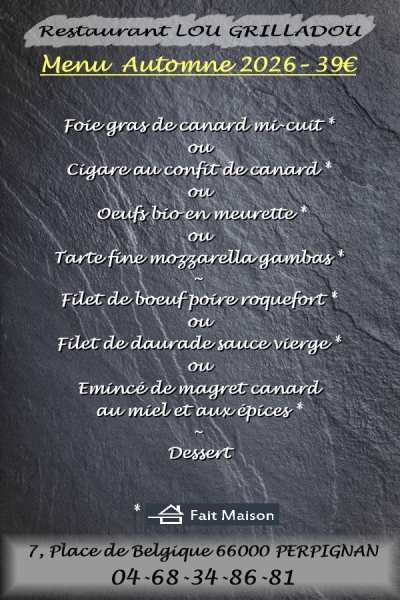 Événements - Lou Grilladou - Restaurant Perpignan - bien manger PERPIGNAN