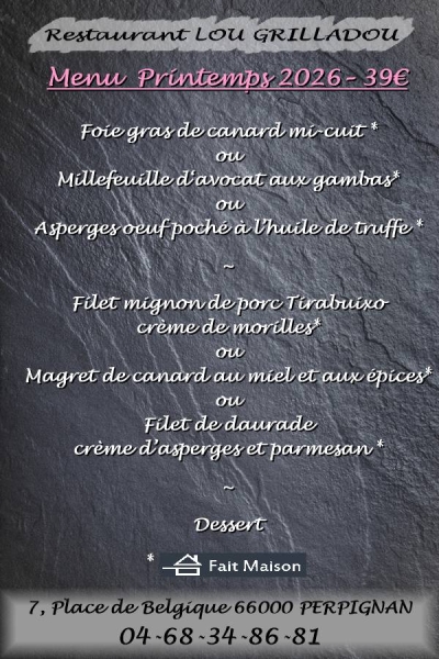 Événements - Lou Grilladou - Restaurant Perpignan - Manger a Perpignan