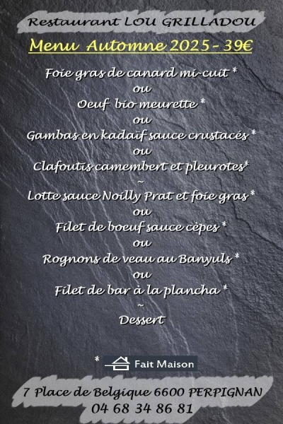 Événements - Lou Grilladou - Restaurant Perpignan - meilleur restaurant PERPIGNAN