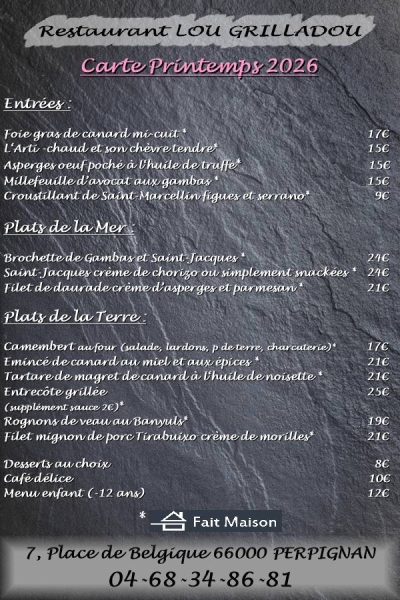 Événements - Lou Grilladou - Restaurant Perpignan - Bon restaurant Perpignan