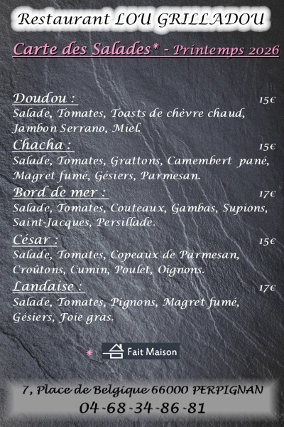 Événements - Lou Grilladou - Restaurant Perpignan - Restaurant gare Perpignan