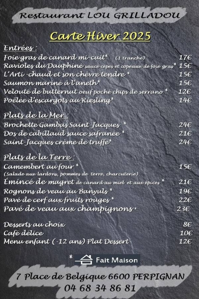 Événements - Lou Grilladou - Restaurant Perpignan - Restaurant Perpignan centre